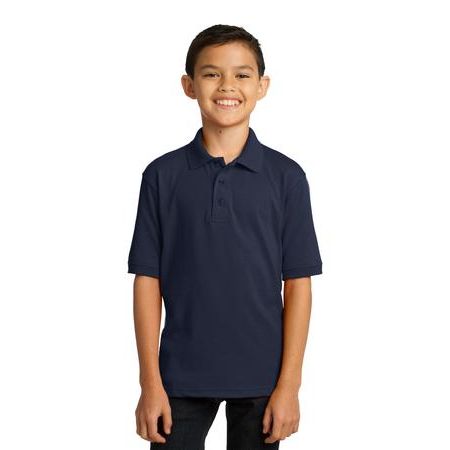 Port & Company &#174;  Youth 5.5-Ounce Jersey Knit Polo. KP55Y