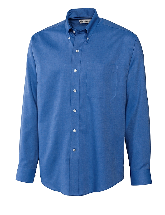 Men's Big And Tall L/S Epic Easy Care Nailshead Shirt