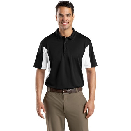 Sport-Tek - Side Blocked Micropique Sport-Wick Polo. ST655