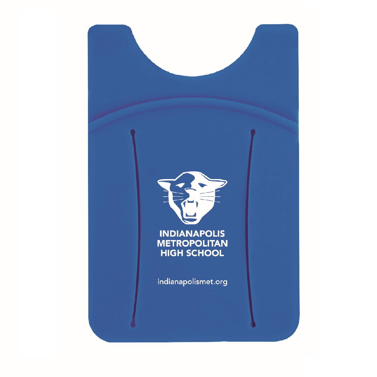 258 SILICONE PHONE WALLET WITH FINGER SLOT