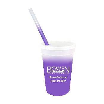 17oz. Mood Stadium Cup/Straw/Lid Set