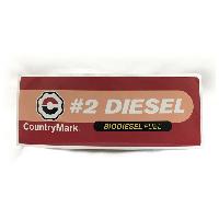 #2 DIESEL FUL DECAL 4.287” x 1.65” CMK5060