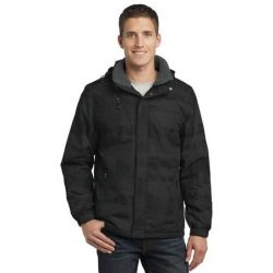 Port Authority &#174;  Brushstroke Print Insulated Jacket. J320