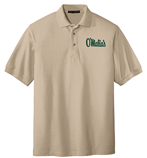 Port Authority &#174;  Silk Touch&#153; Polo.  K500 (O'MALIAS - left chest)