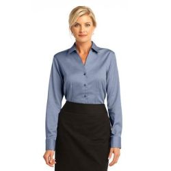 Red House &#174;  - Ladies French Cuff Non-Iron Pinpoint Oxford. RH63