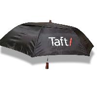 44" Arc Telescope Folding Wood Handle Umbrella